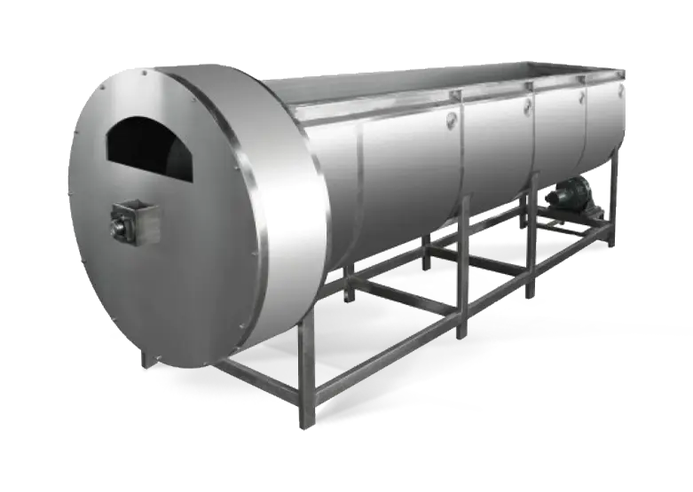 Equipamento de pré-cozimento e espremedor de correia